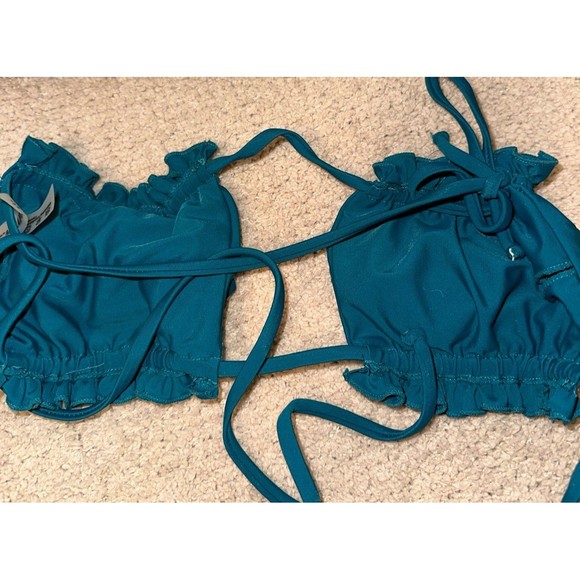 Zaful blue swim top - Picture 2 of 4